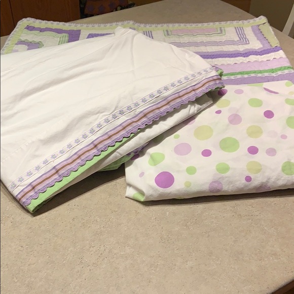Pottery Barn Bedding Pottery Barn Crib Quilt Set Poshmark